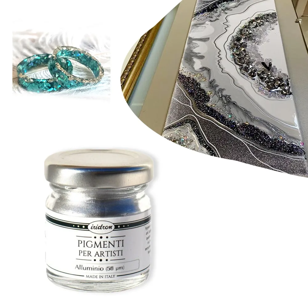 Naturesin pigmenti metallici oro argento rame polvere