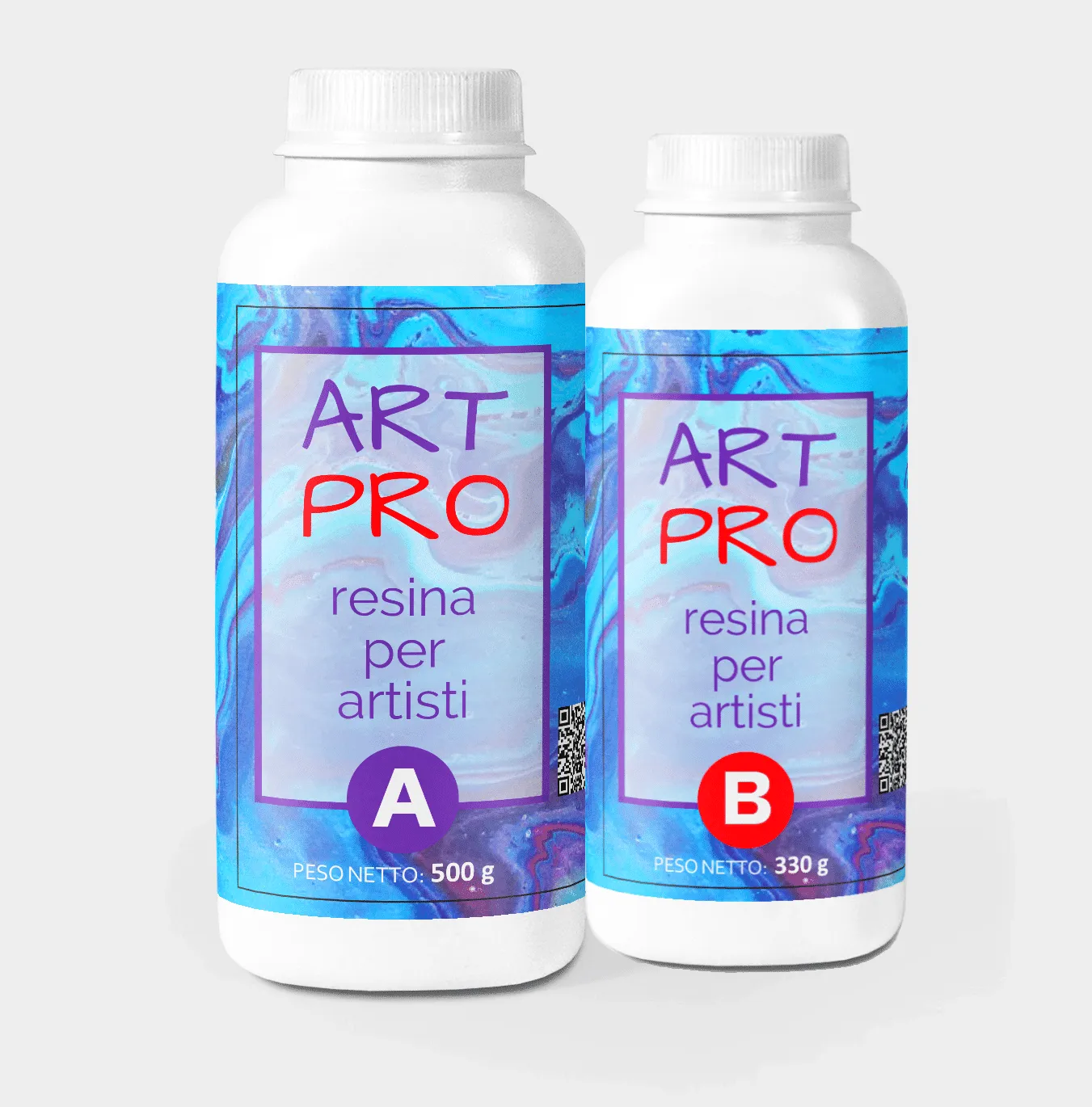 Naturesin Kit Raffaello Resina Art Pro + 10 Neon e Tela