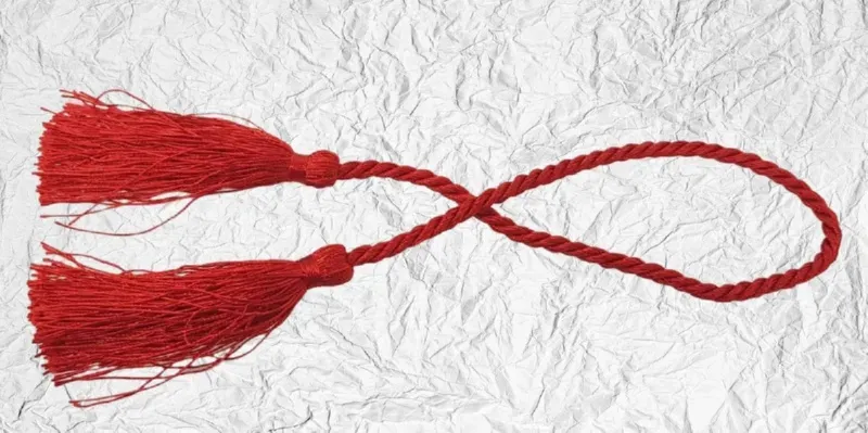 Deco Foam DF00473 nappa decorativa rossa grande 51cm
