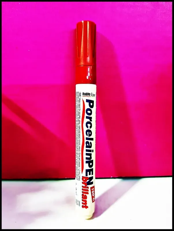 Kreul PorcelainPen Brilliant pennarello porcellana rosso scuro