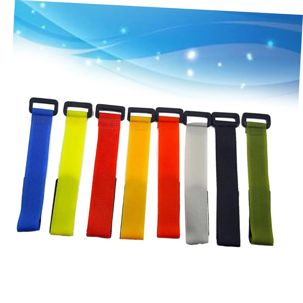 Angoily Fascette Riutilizzabili per Cavi 5 Pezzi Nylon
