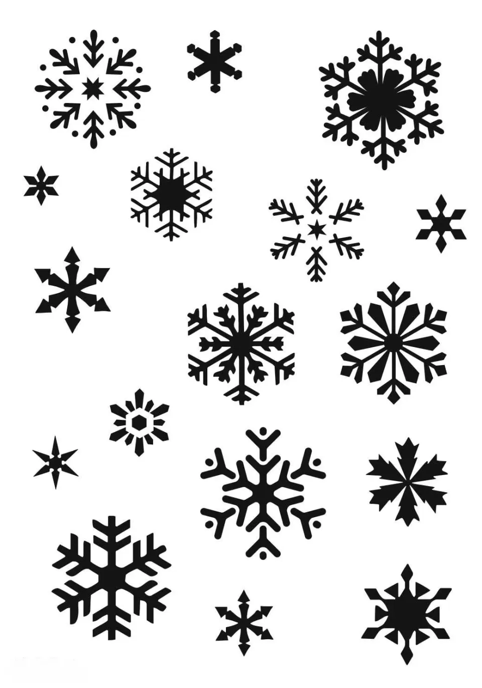 Deco Foam S085 stencil decorativo 30x21 cm