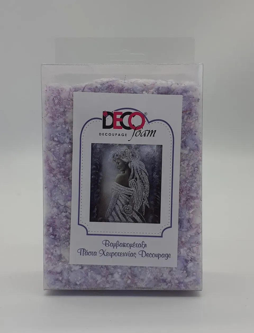 Decofoam 1029 pasta rilievo viola fantasia 70 g effetto 3D