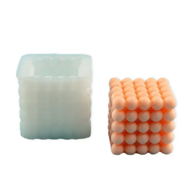 Naturesin Palline a Cubo CandleMold stampo candele
