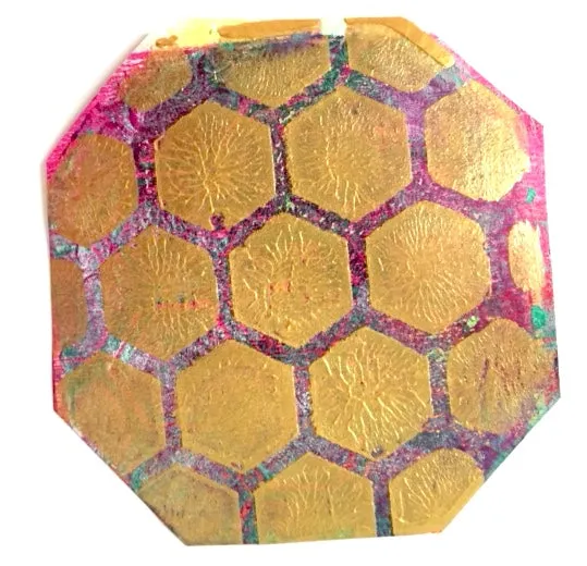 Gelli Arts Minis piastra gel 3" set 3 forme geometriche
