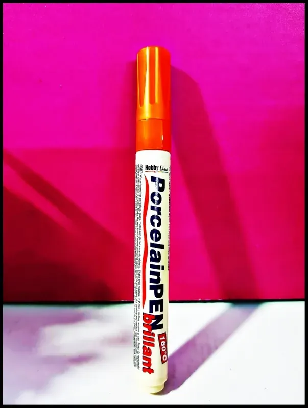 Kreul PorcelainPen Pennarello Porcellana Arancione Brillante