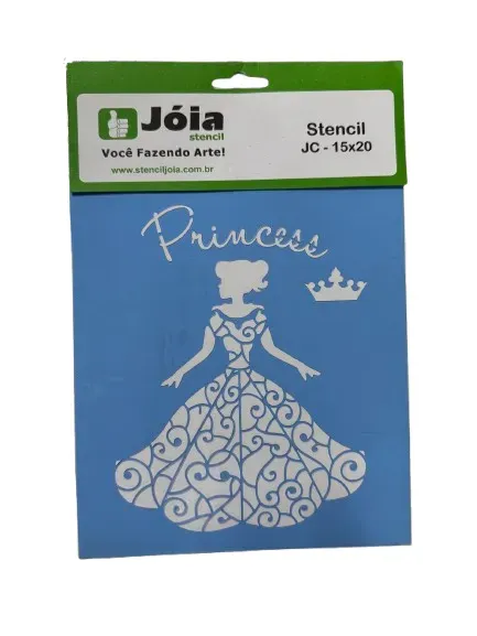 Joia Stencil JC 1291 Principessa mascherina 15x20cm