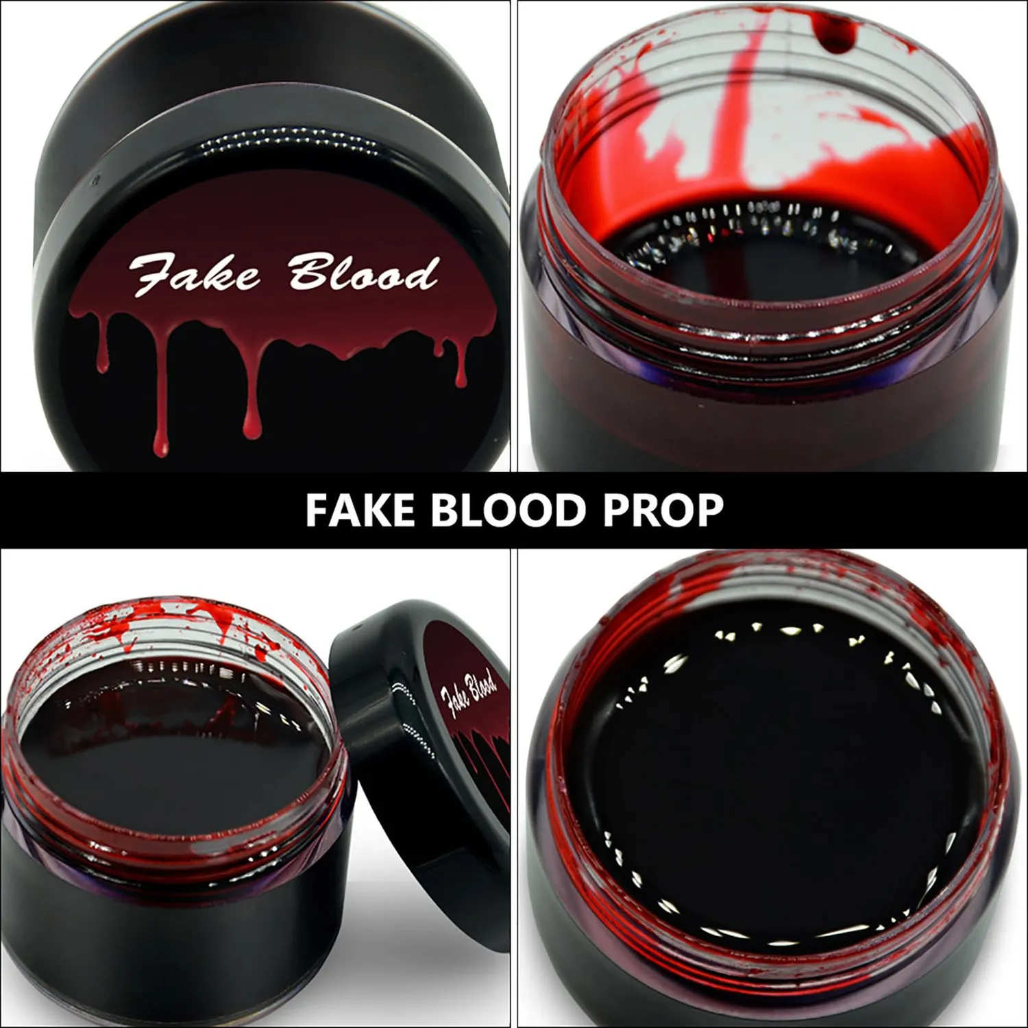 Angoily pasta sangue finto costumi feste scatola trucco