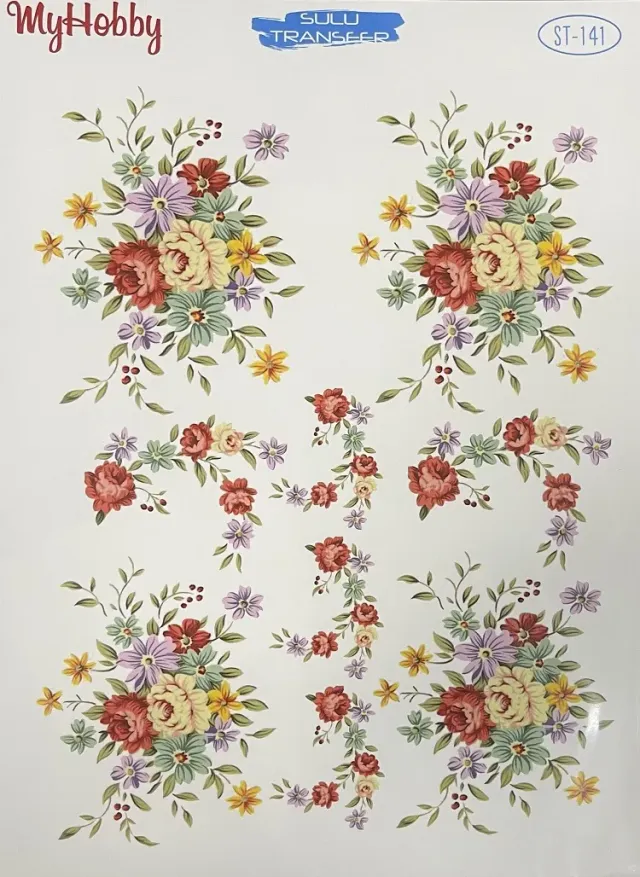 Deco Foam ST-141 Foglio Transfer 25x35 cm immagini