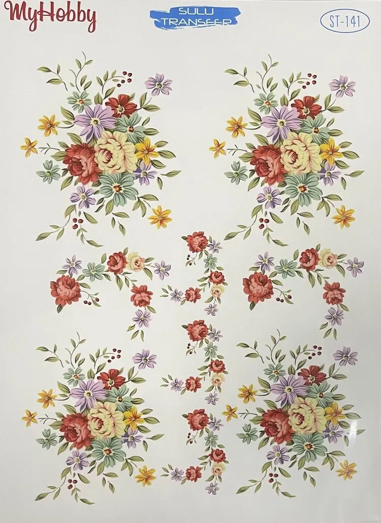 Deco Foam ST-141 Foglio Transfer 25x35 cm immagini