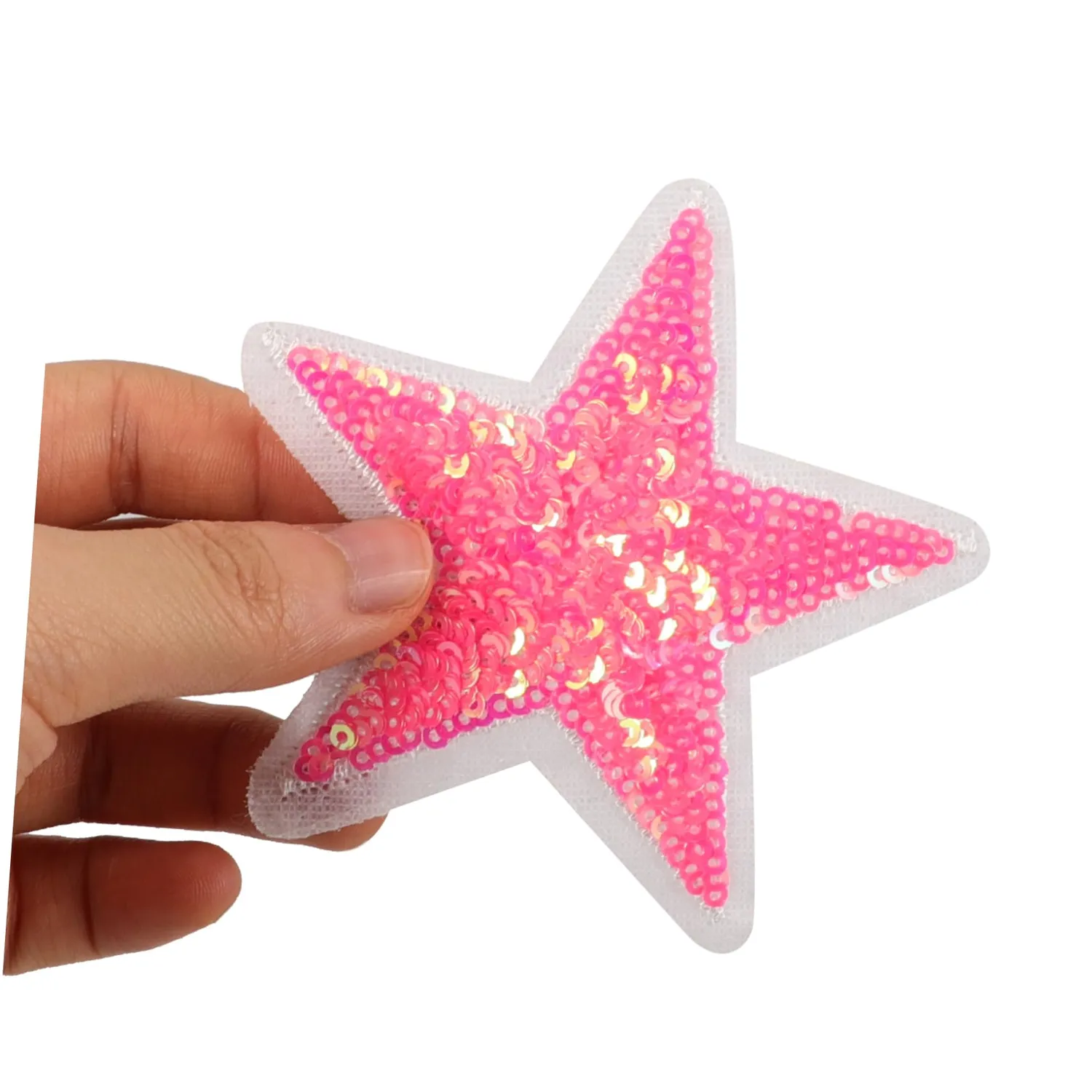 Angoily toppe stella paillettes 10 pezzi piccole