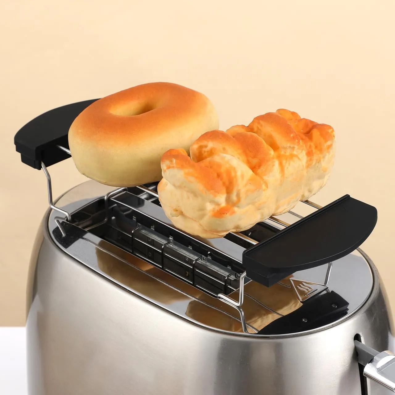 Angoily Rack Toast Griglia Tostapane Acciaio Inox Pane Croccante