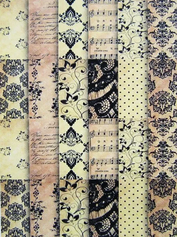 Deco Foam Tela TT-160 carta riso adesiva decoupage