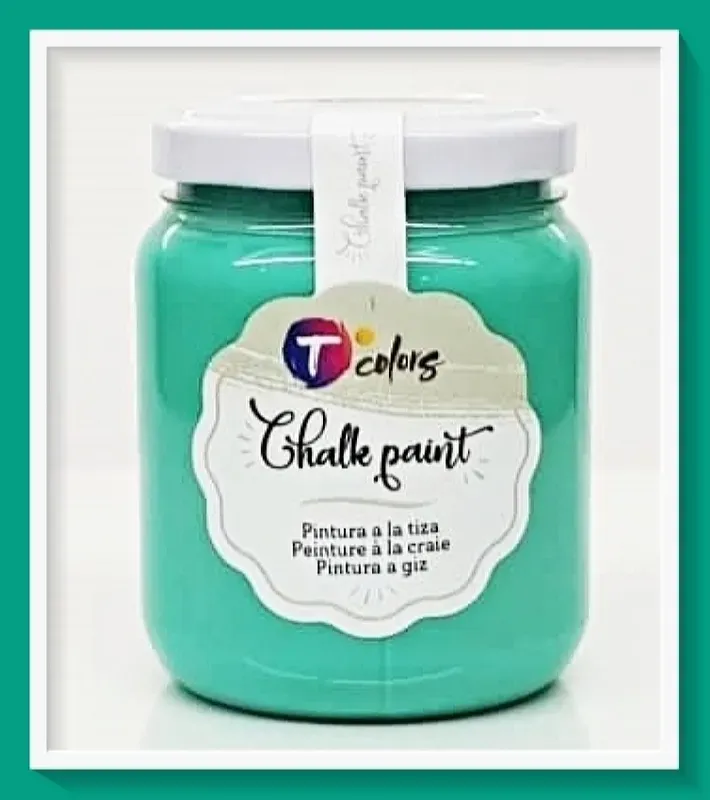 Tcolors Jade Green pittura gessosa 175ml verde