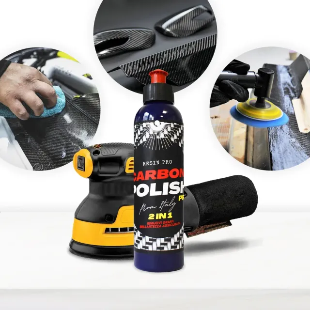 Naturesin Carbon Polish Pro Black pasta 250 ml nera