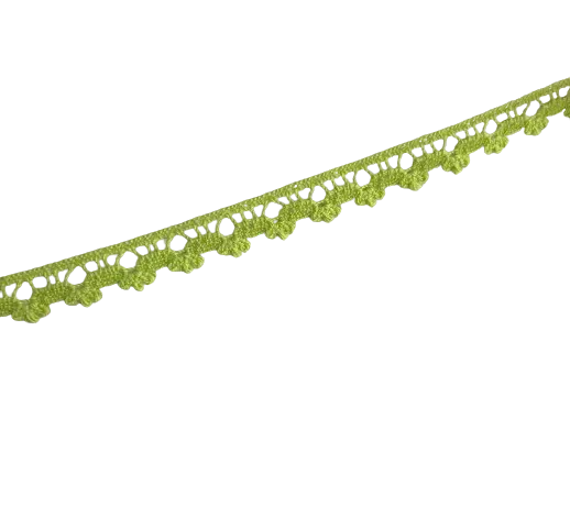 Deco Foam 23252 nastro in cotone verde chiaro 13mm 10m