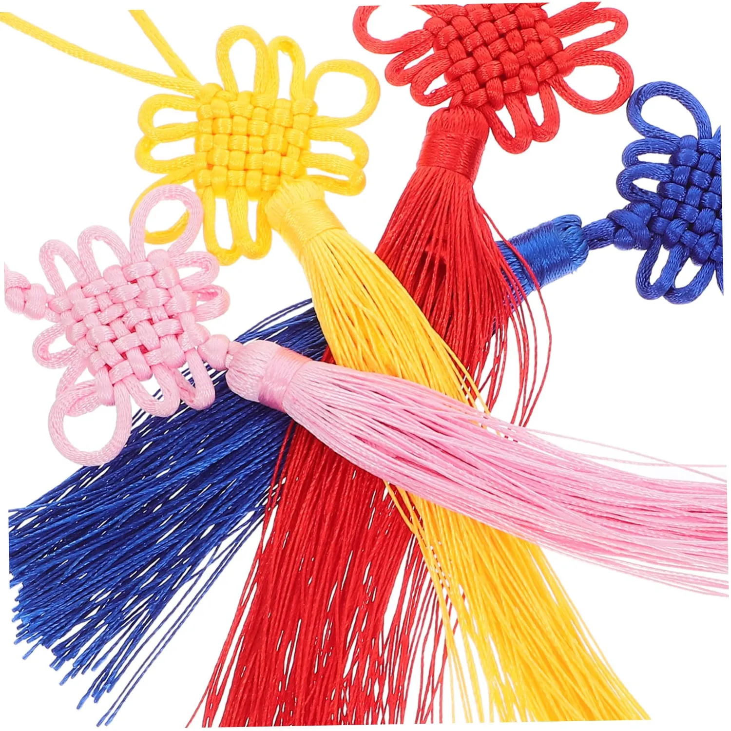 Angoily nappe nodi cinesi colorate 12 pezzi fai da te
