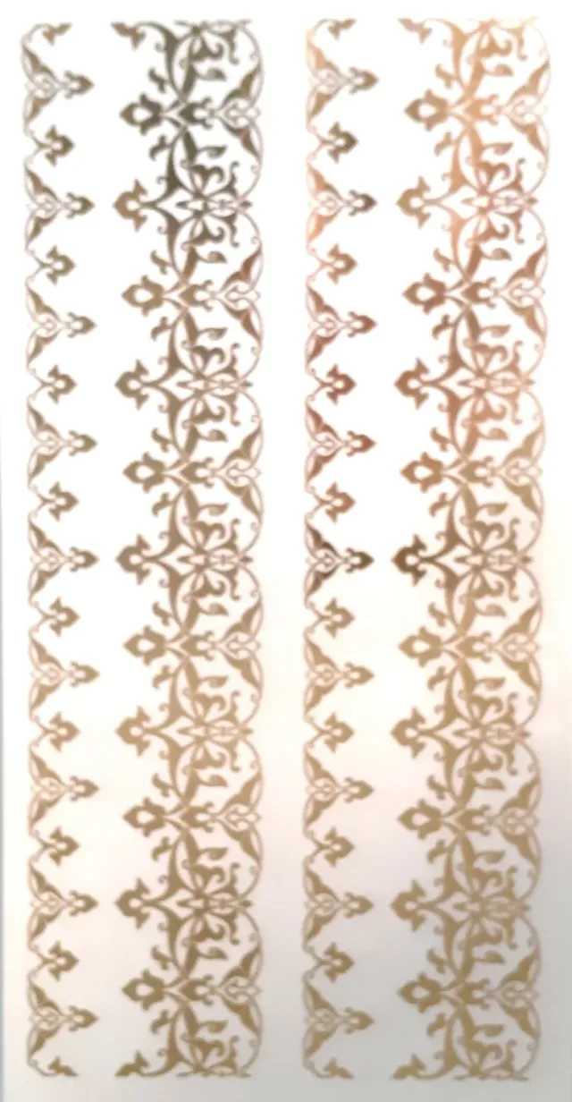 Deco Foam VT13 carta di riso oro 32x16 cm effetto transfer