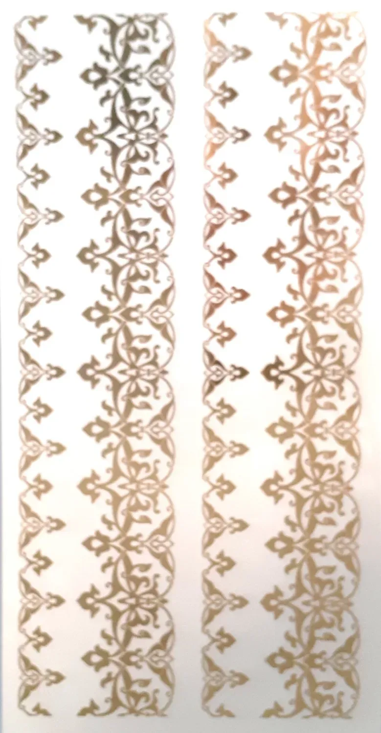 Deco Foam VT13 carta di riso oro 32x16 cm effetto transfer