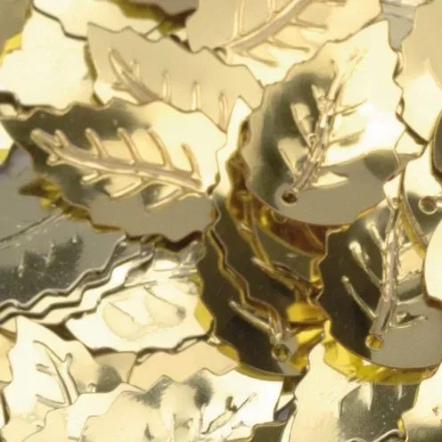 Deco Foam 1027495 fogli metallici oro 12x18mm goffrati