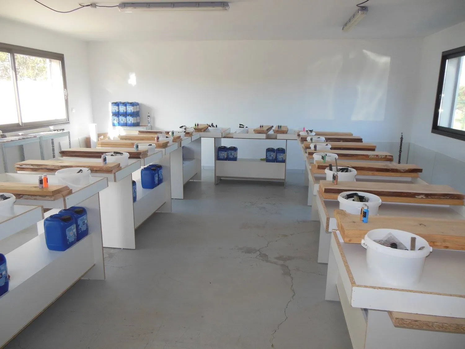 Naturesin Rivertable masterclass 8 ore tavolo resina legno
