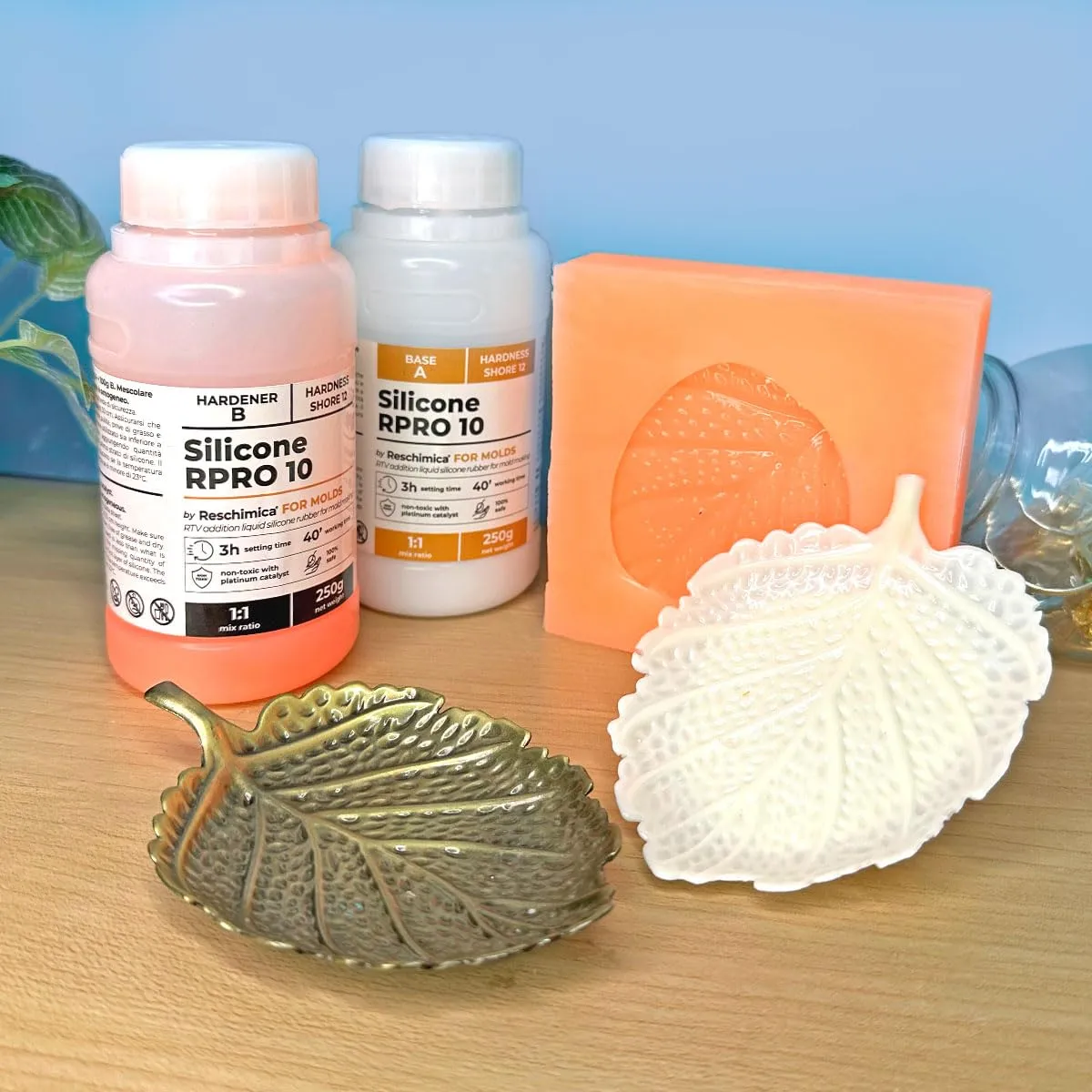 Reschimica R PRO 10 silicone per stampi 1 kg morbido