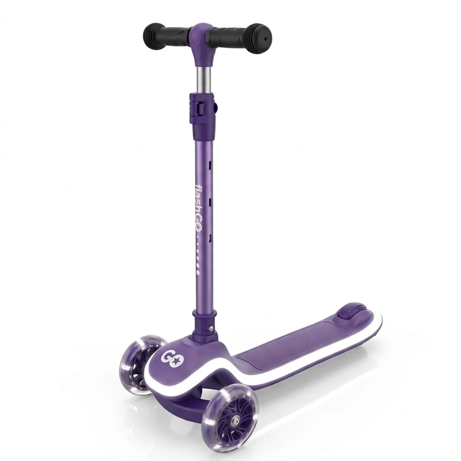 Giodicart FlashGO monopattino 3 ruote azzurro LED