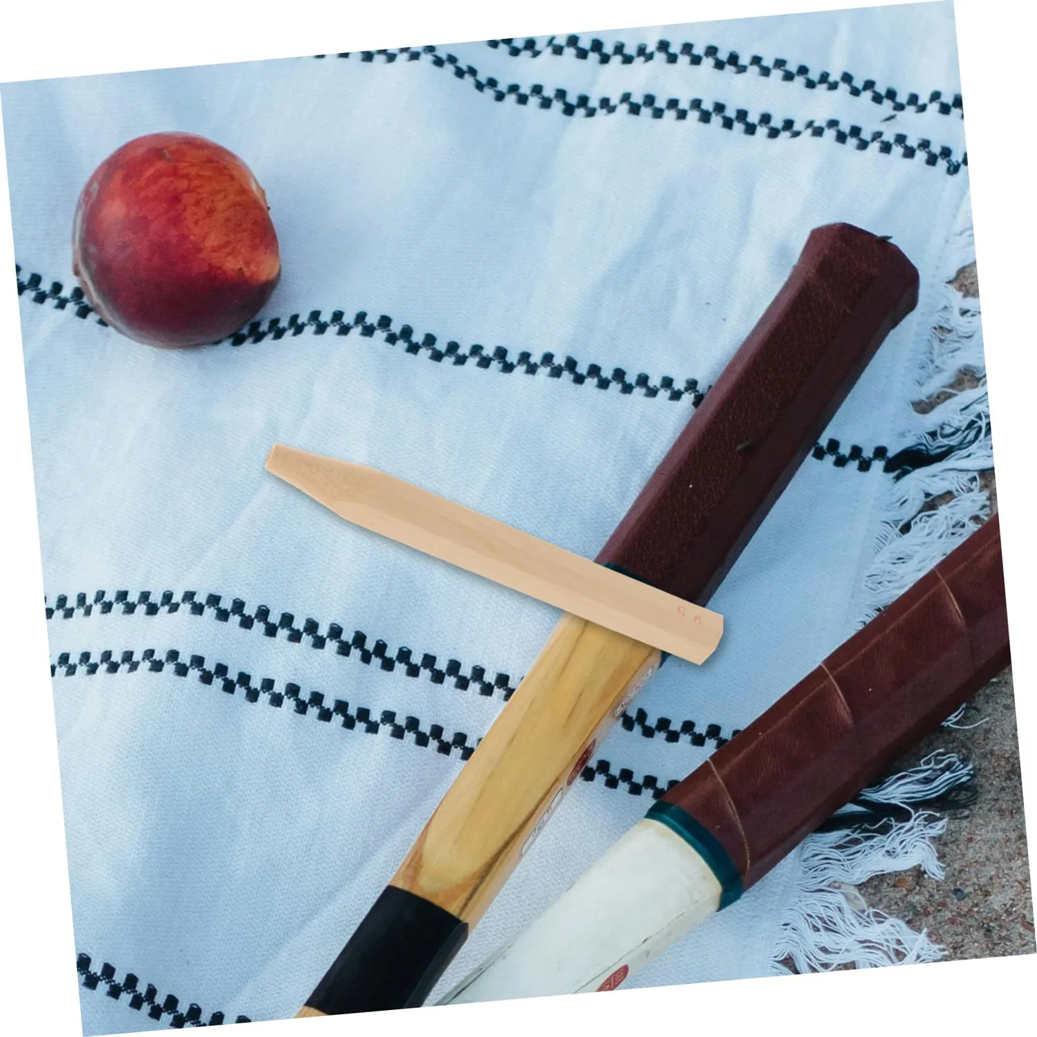 Angoily manico badminton legno ricambio impugnatura
