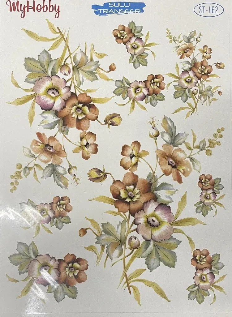 Deco Foam ST-162 foglio transfer 25x35cm vintage
