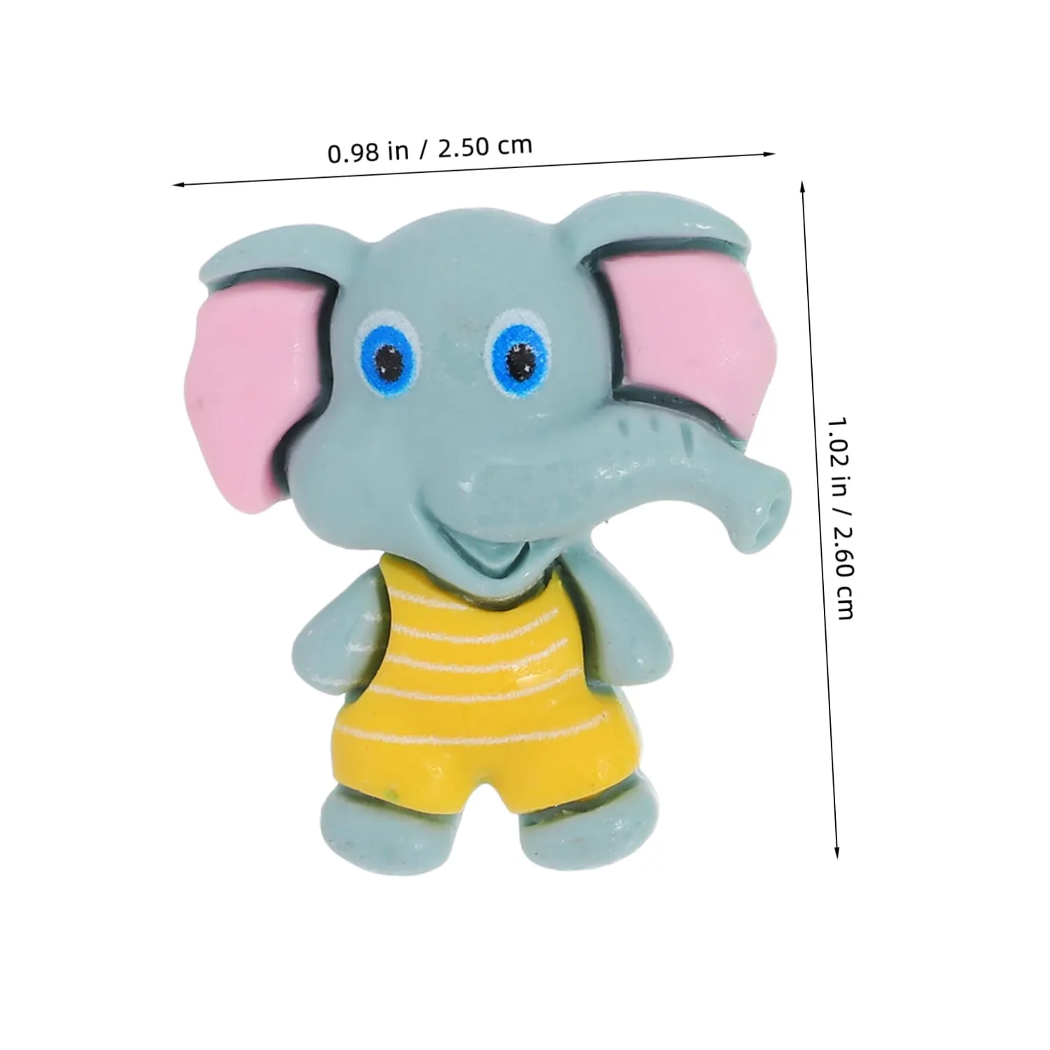 Angoily Puntine Bacheca Animali 15 Pezzi Colorate Metallo