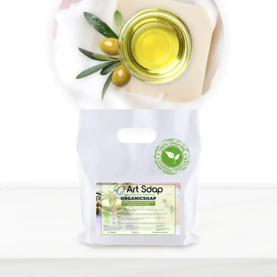 ArtSoap OrganicSoap Base Sapone Olio Oliva Bio