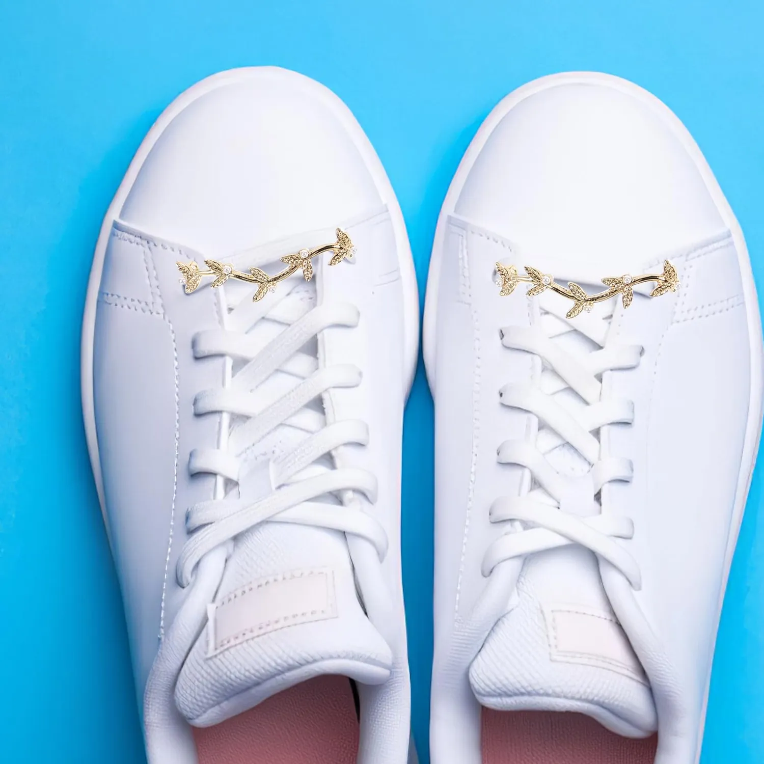 Angoily clip scarpe in lega 4 pezzi assortiti
