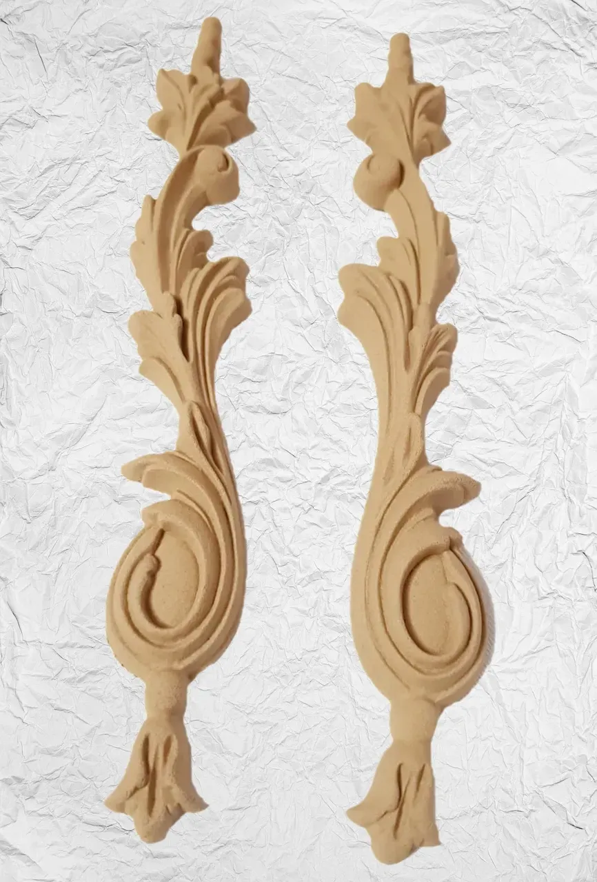 Deco Foam 1304 fregio legno vintage 23,5x4cm 2pz