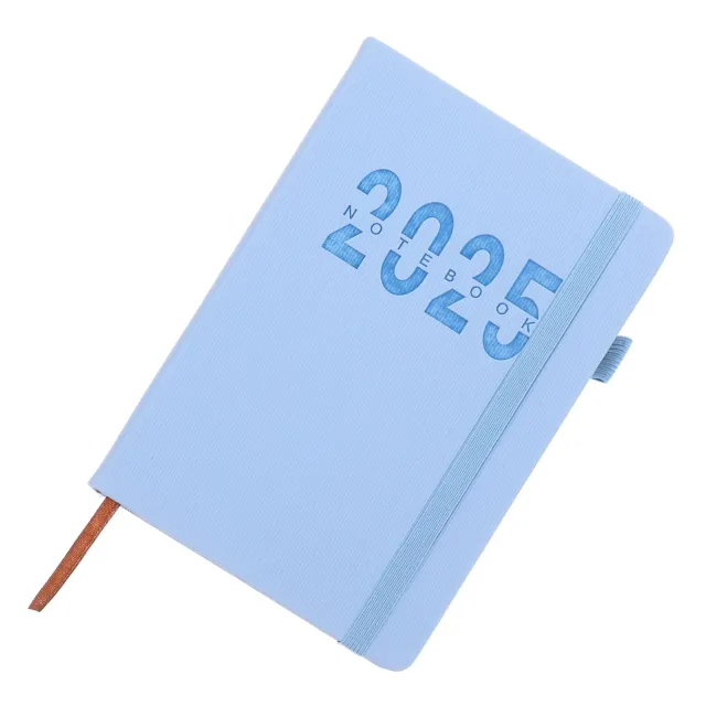 Angoily agenda planner 2025 settimanale mensile blu