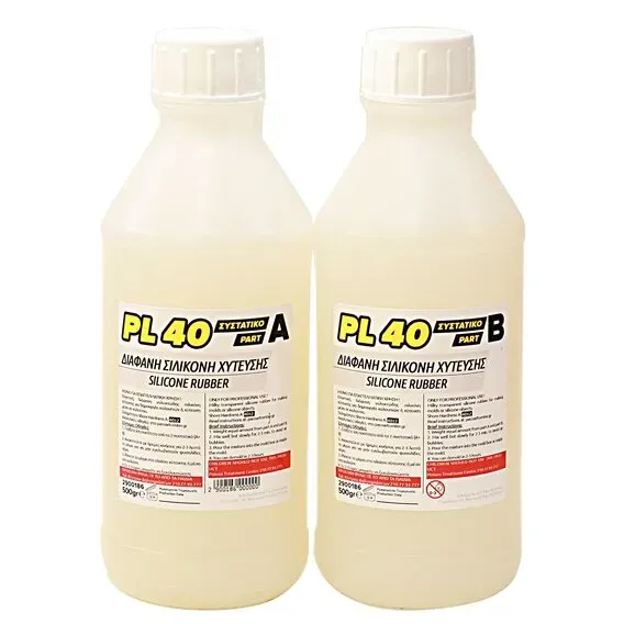 Deco Foam PL40 silicone per stampi 1 kg platinico 1:1