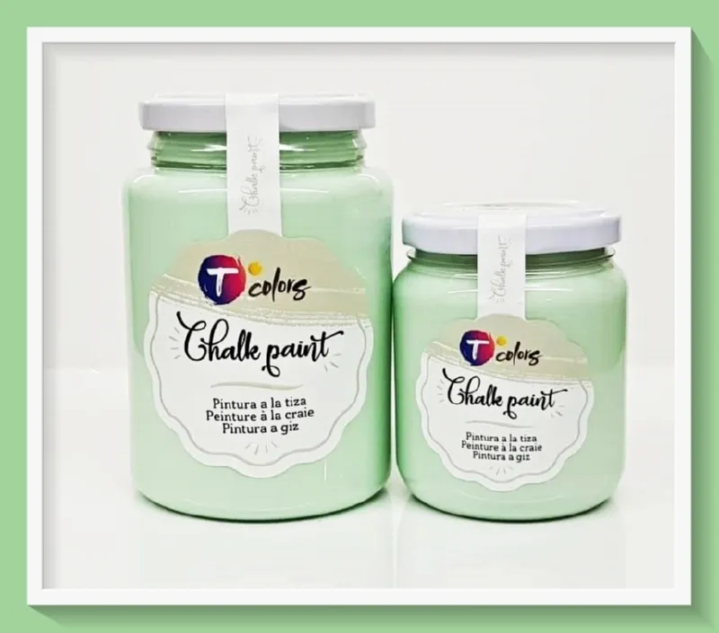 Deco Foam Tcolors D-7951320 pittura gessetto Mint 400ml opaca