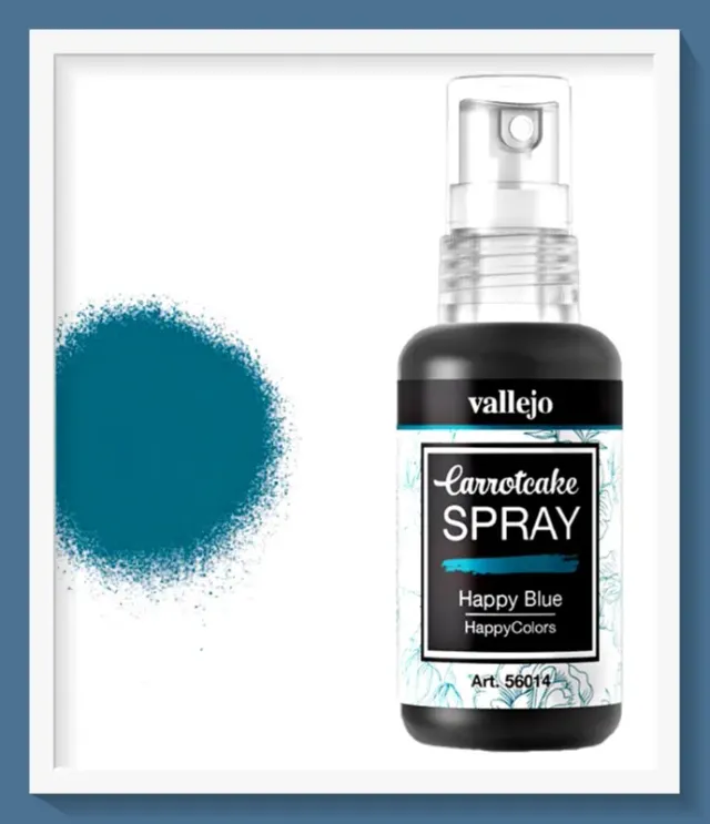 Vallejo Carrot Cake Spray 014 Happy Blue spray blu