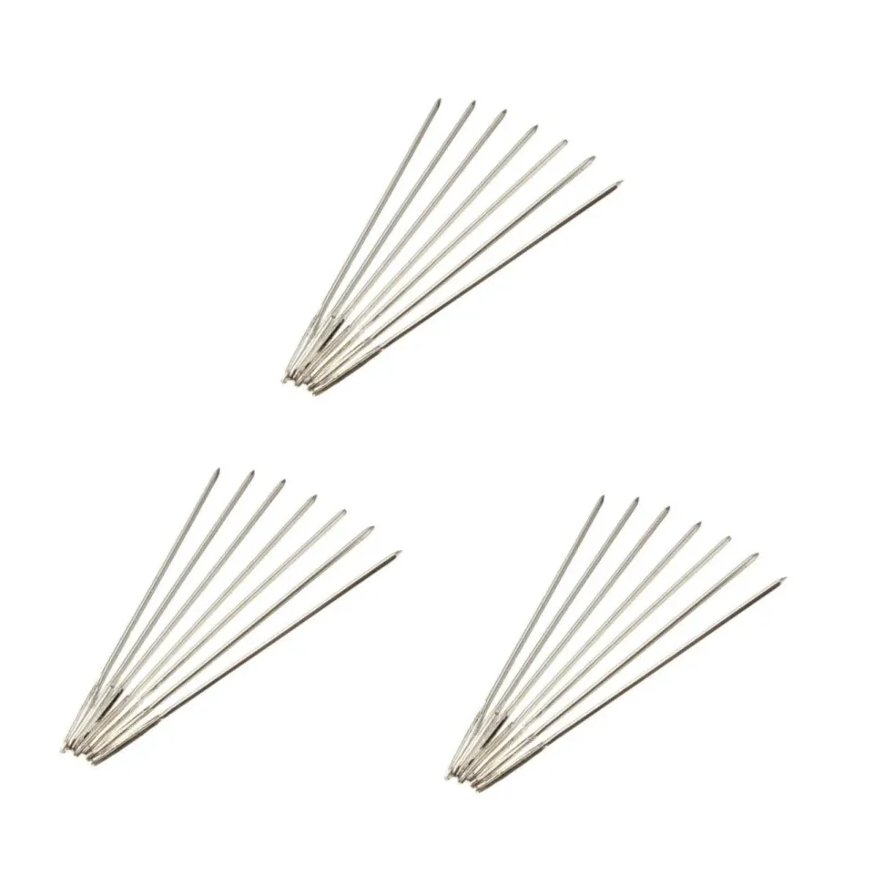 Angoily aghi ricamo punto croce 11ct 100 pezzi argento