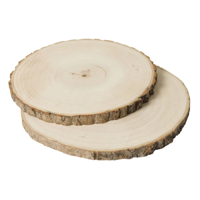 Naturesin fette legno naturale grezze per resina e decoro