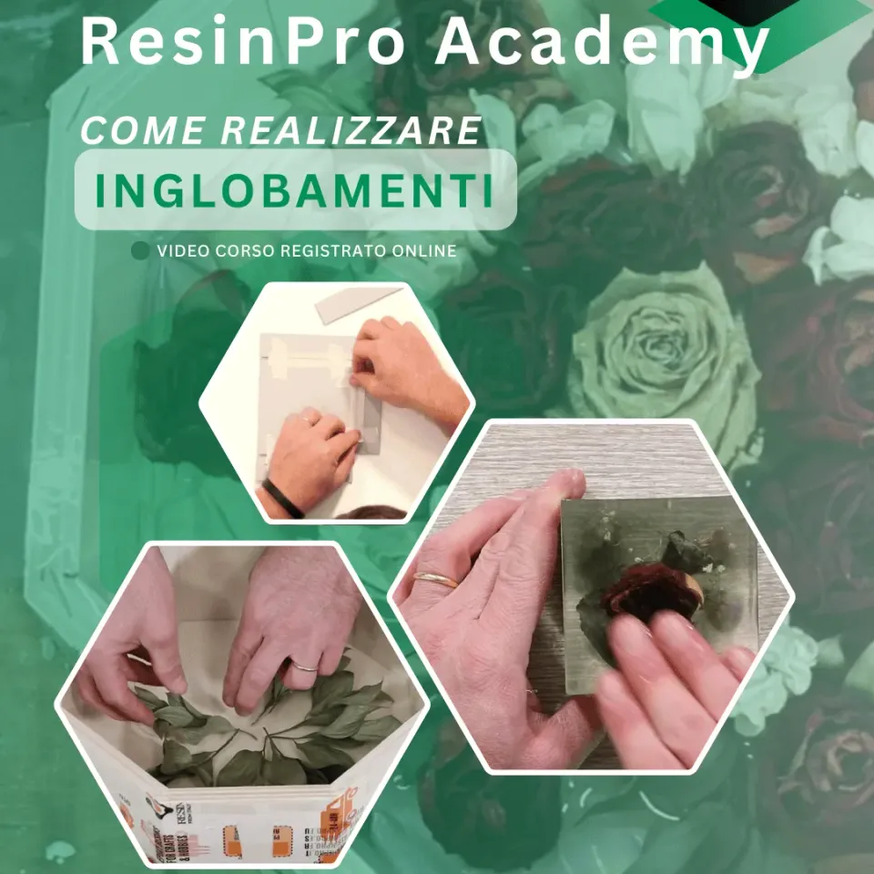 Naturesin Come Creare Inglobamenti video corso resina 2 ore
