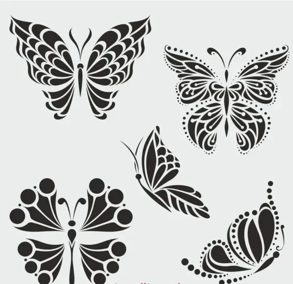 Deco Foam H026 Stencil Mascherina 25x25 cm