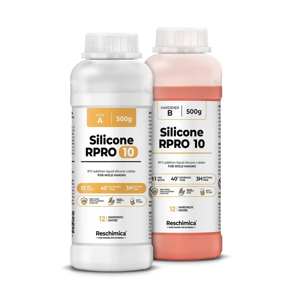 Reschimica R PRO 10 silicone per stampi 1 kg morbido