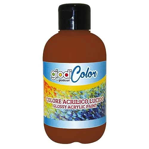 Giodicart Giodicolor tempera acrilica 500 ml marrone intenso