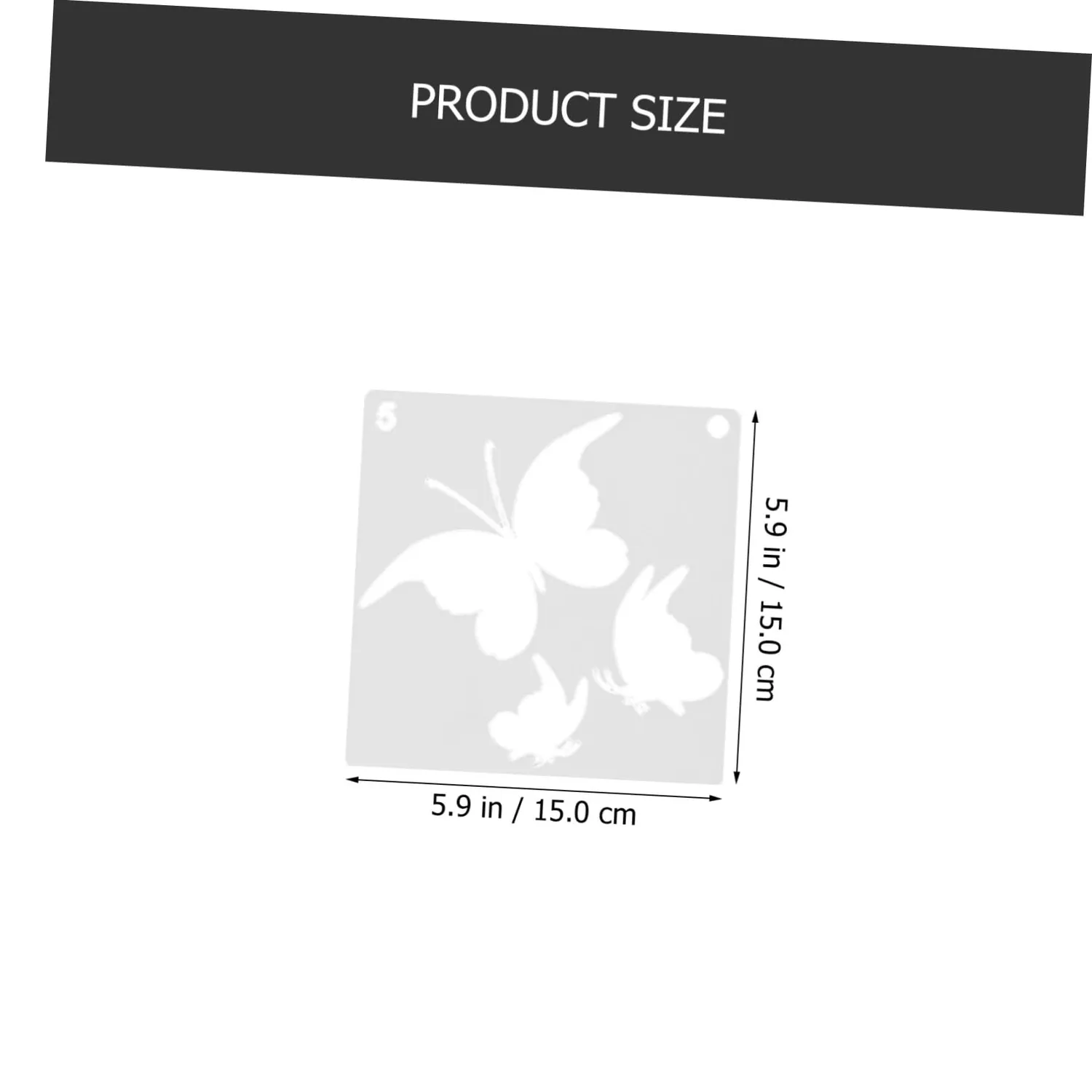 Angoily Stencil Floreali 20 Pezzi Riutilizzabili Pittura