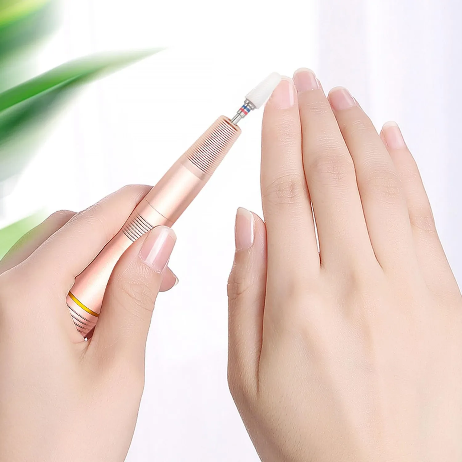 Angoily Punte Fresa Unghie Ceramica 5 Pezzi Manicure