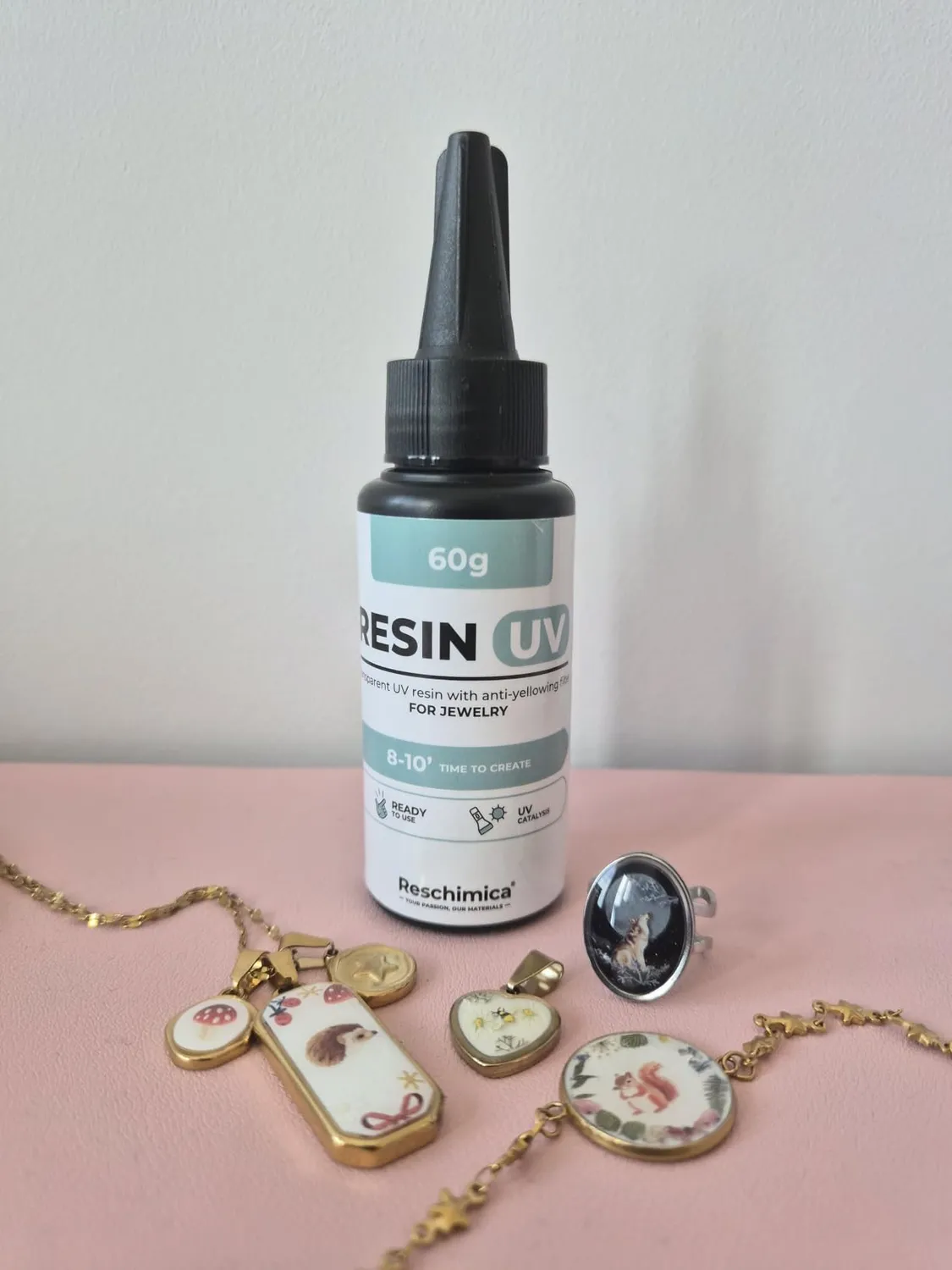 Reschimica Fil Cristal Resina UV Trasparente Bijoux 200g