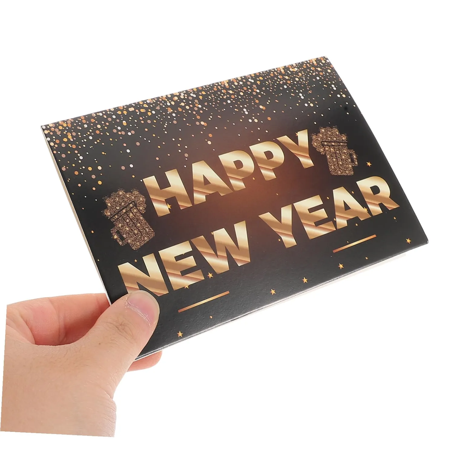 Angoily Biglietti Auguri Capodanno 12 Pezzi con Buste