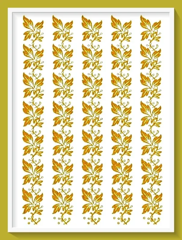 Deco Foam S-23 transfer glitter oro 17x25cm