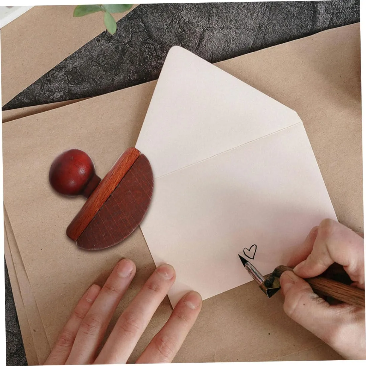 Angoily Tampone assorbente inchiostro 2 pezzi calligrafia