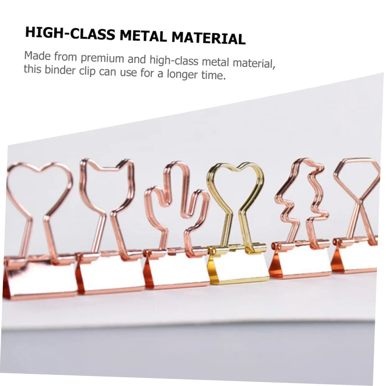 Angoily clip ufficio metallo colorate 4,0x2,0 cm 15 pezzi